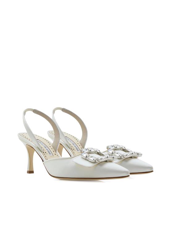 26SS 마놀로 블라닉 플랫 슈즈 1263183 1309 CREAM - MANOLO BLAHNIK