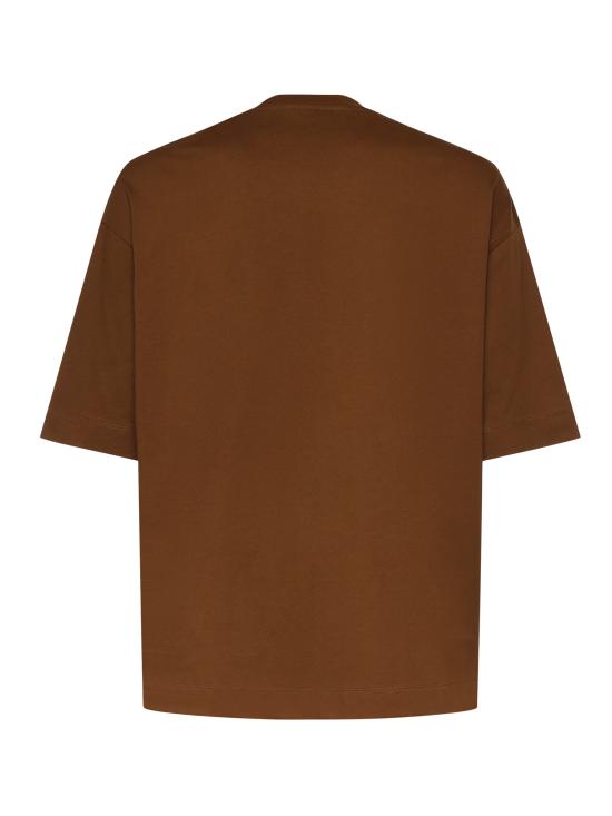 26SS 엠포리오 아르마니 반팔 티셔츠 EM005256 AF24740U6203 Brown - EMPORIO ARMANI