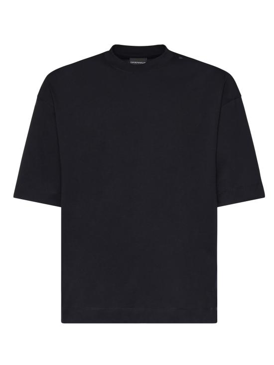 26SS 엠포리오 아르마니 반팔 티셔츠 EM005256 AF24740UB118 Black