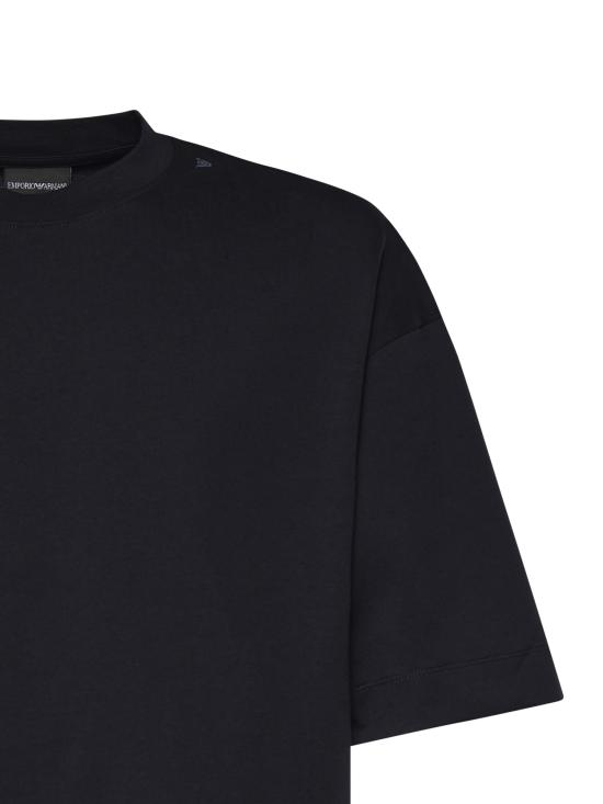 26SS 엠포리오 아르마니 반팔 티셔츠 EM005256 AF24740UB118 Black - EMPORIO ARMANI