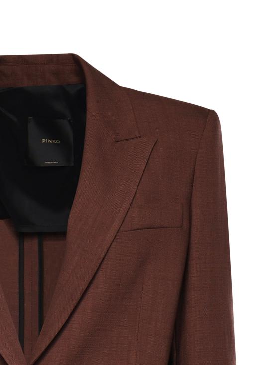 26SS 핑코 수트 자켓 106529 A2W6L78 Brown - PINKO