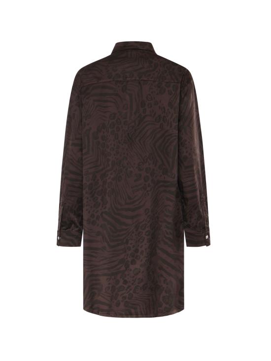 26SS 핑코 미디 원피스 106446 A35AM28 Brown - PINKO