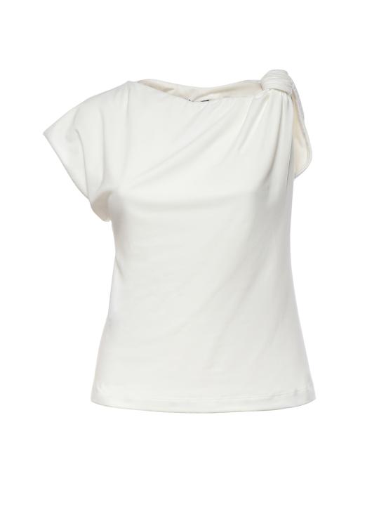 26SS 핑코 긴팔 티셔츠 106373 A35DZ05 White