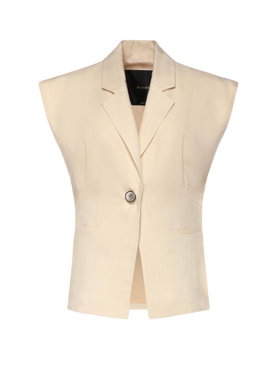 26SS 핑코 수트 자켓 106509 A2W6C00 CREAM WHITE