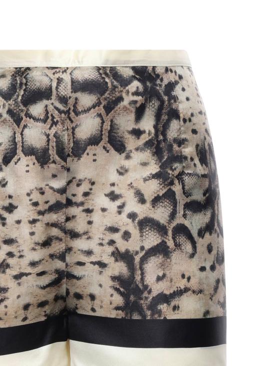 26SS 핑코 숏팬츠 106733 A38HCZ5 MULT BEIGE NERO - PINKO