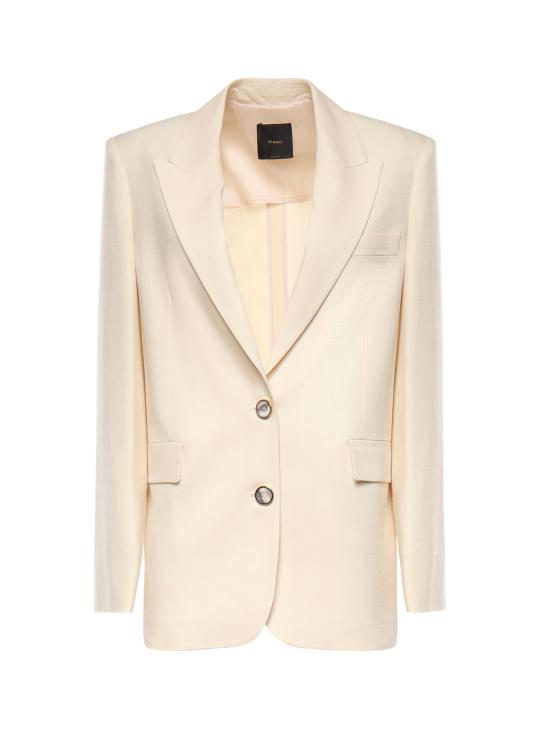 26SS 핑코 수트 자켓 106529 A2W6C00 CREAM WHITE