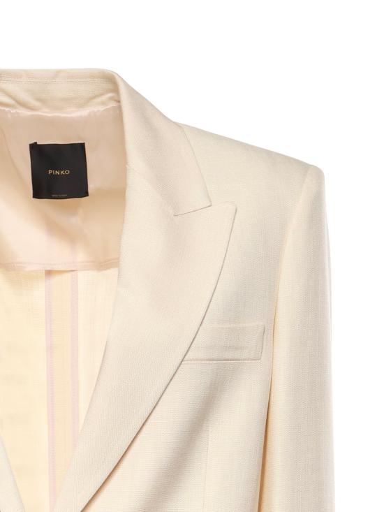 26SS 핑코 수트 자켓 106529 A2W6C00 CREAM WHITE - PINKO