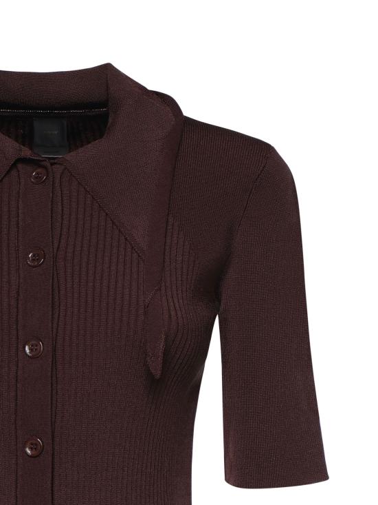 26SS 핑코 폴로 티셔츠 106316 A347L78 Brown - PINKO