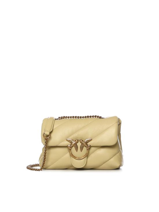 26SS 핑코 크로스백 100039 A0F2C39Q VANILLA YELLOW