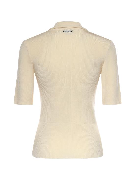 26SS 핑코 폴로 티셔츠 106316 A347C04 Beige - PINKO