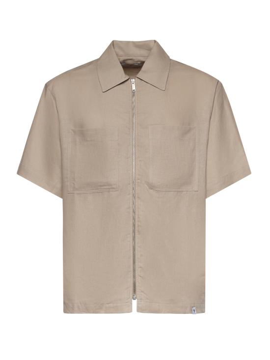 26SS WOC 반팔 셔츠 026ST167LI CAMEL Beige