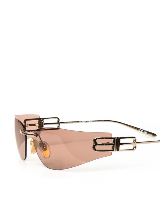26SS 발렌시아가 선글라스 858880 T0058248 GOLD LIGHT BROWN - BALENCIAGA