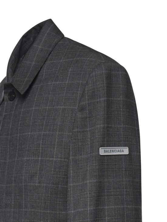 25FW 발렌시아가 수트 자켓 866521 TQT081441 Grey - BALENCIAGA
