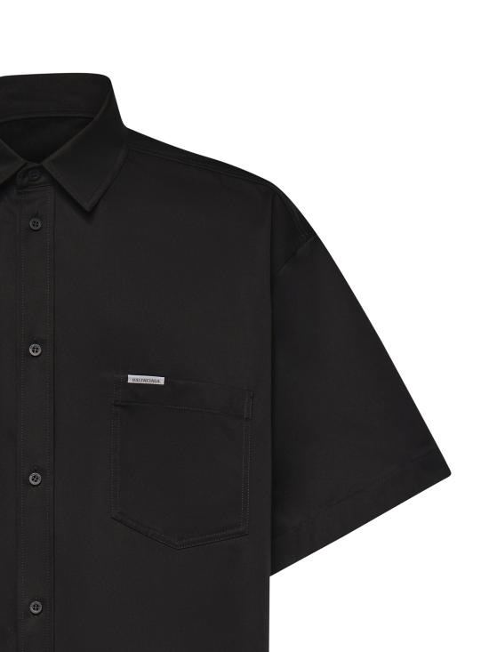 25FW 발렌시아가 셔츠 871286 TSP131000 Black - BALENCIAGA