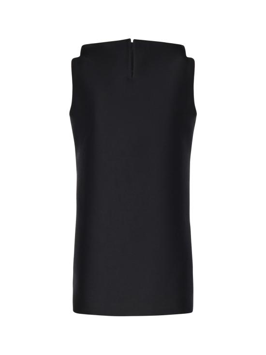 25FW 발렌시아가 숏 원피스 872522 TUQ031000 Black