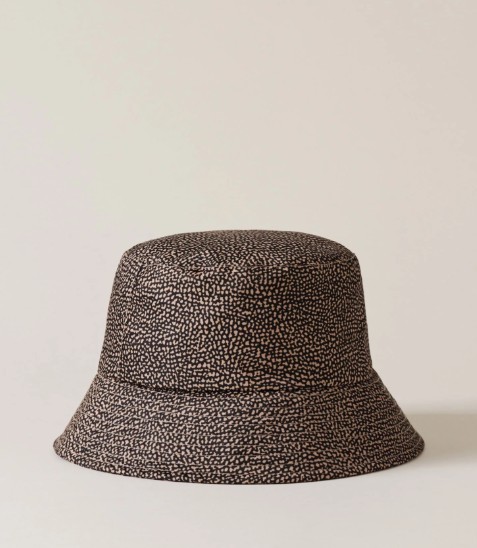 26SS 보르보네제 모자 6DP095X95 X11 Op naturale nero - BORBONESE