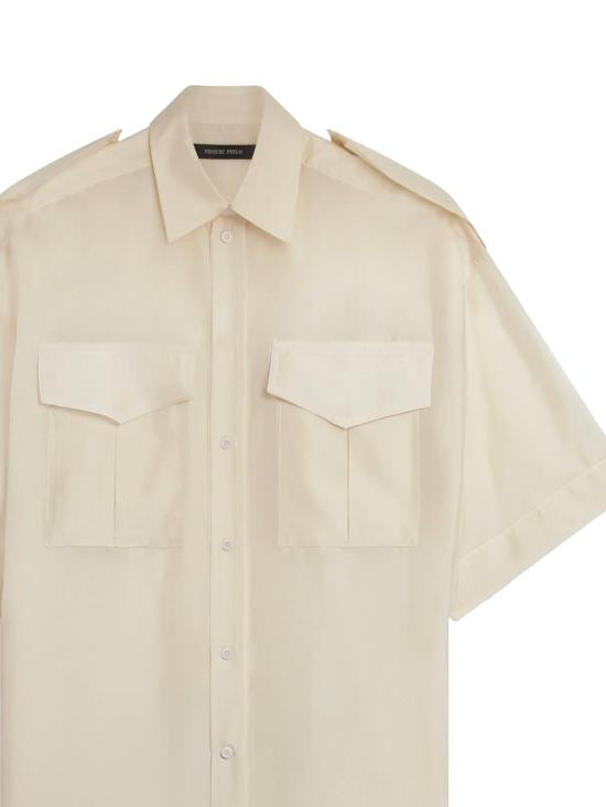 26SS 피비 파일로 셔츠 DC125 SE3515102VA VANILLA - PHOEBE PHILO