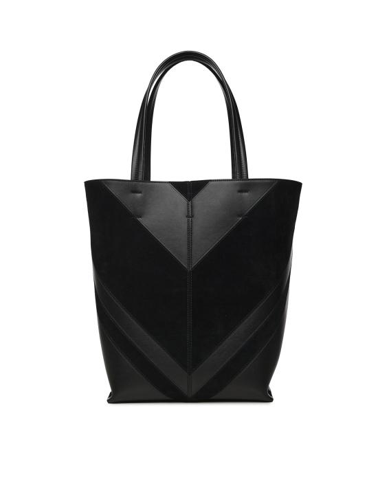 25FW 피비 파일로 토트백 AB31 LT0057900BK S BLACK SILVER - PHOEBE PHILO