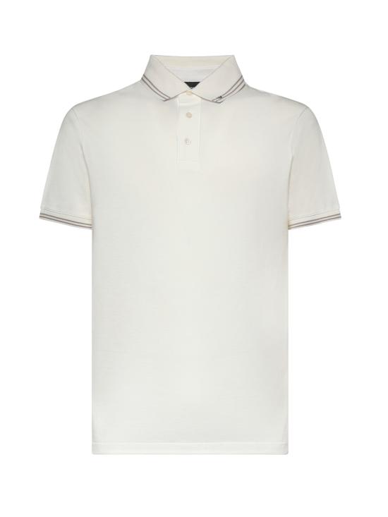 26SS 엠포리오 아르마니 폴로 티셔츠 EM005842 AF12955U0003 White