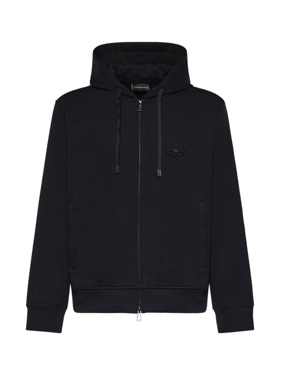 26SS 엠포리오 아르마니 후드 티셔츠 EM004538 AF10013UB118 Blue