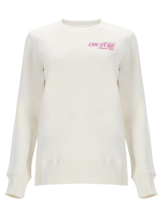 26SS 베르사체 긴팔 티셔츠 80HAIT10 CF01T039 IVORY