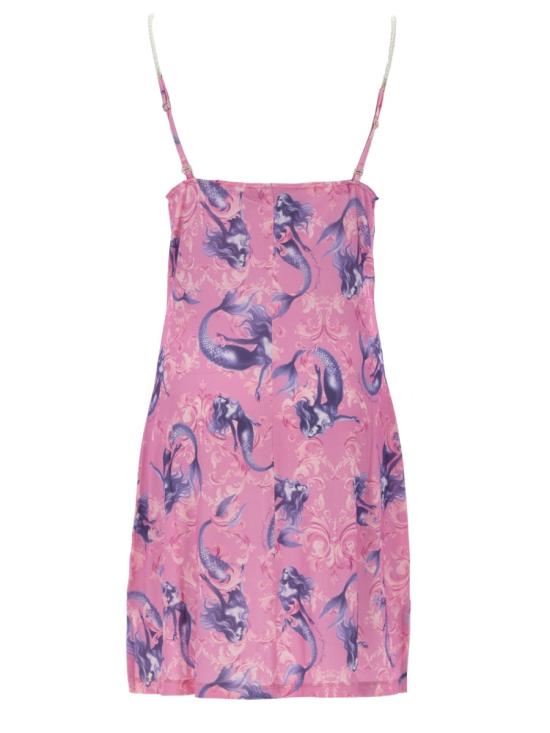 26SS 베르사체 원피스 80HAO936 JS551499 PINK - VERSACE