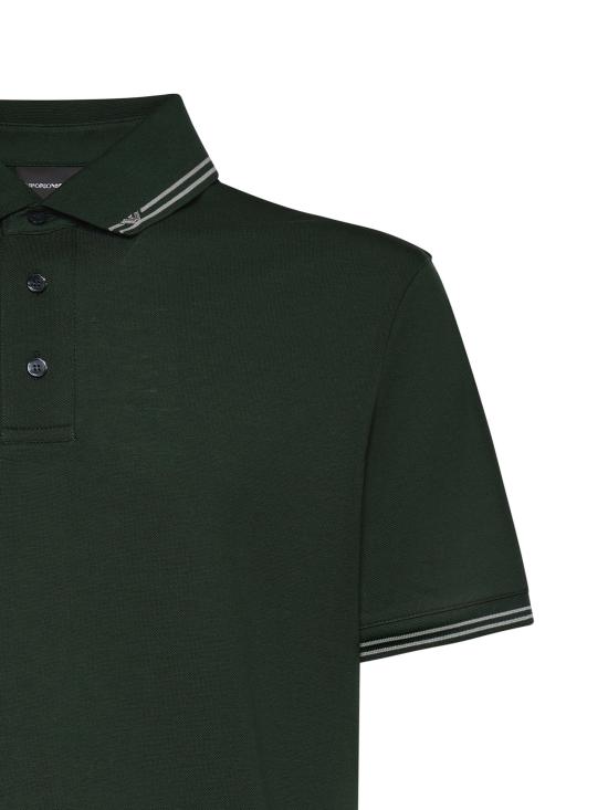 26SS 엠포리오 아르마니 폴로 티셔츠 EM005842 AF12955U7263 Green - EMPORIO ARMANI