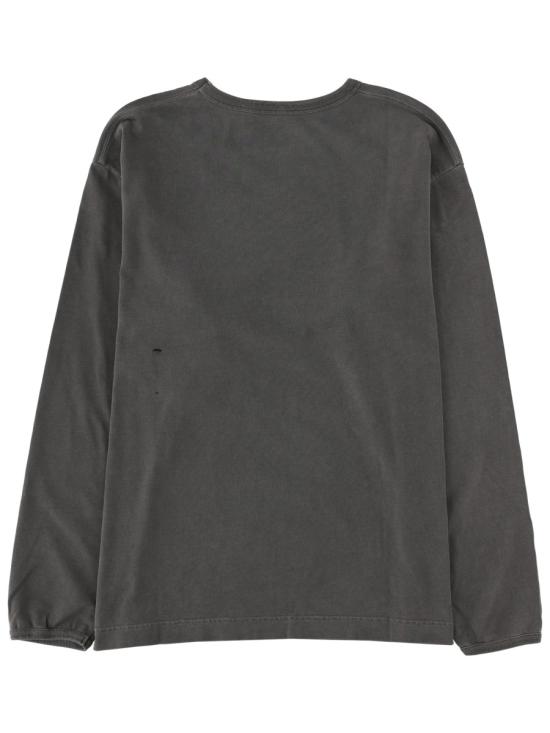 26SS 선플라워 긴팔 티셔츠 2057 1 FADEDBLACK CHARCOAL - SUNFLOWER