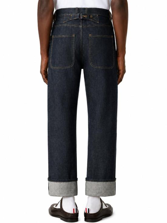 26FW 톰브라운 셀비지 데님 5-포켓 팬츠 MTU345S F1101 415 DENIM DOM - THOM BROWNE