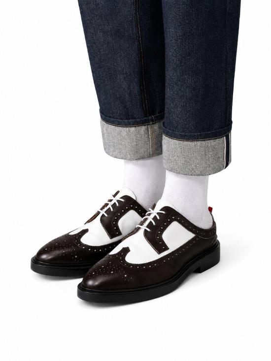 26FW 톰브라운 셀비지 데님 5-포켓 팬츠 MTU345S F1101 415 DENIM DOM - THOM BROWNE