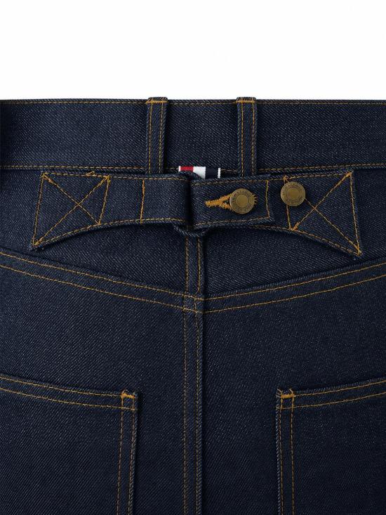 26SS 톰브라운 셀비지 데님 5-포켓 팬츠 MTU345S F1101 415 DENIM DOM - THOM BROWNE