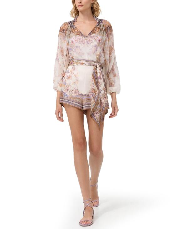 26SS 짐머만 블라우스 0991TS261 CBPA MULTICOLOUR - ZIMMERMANN