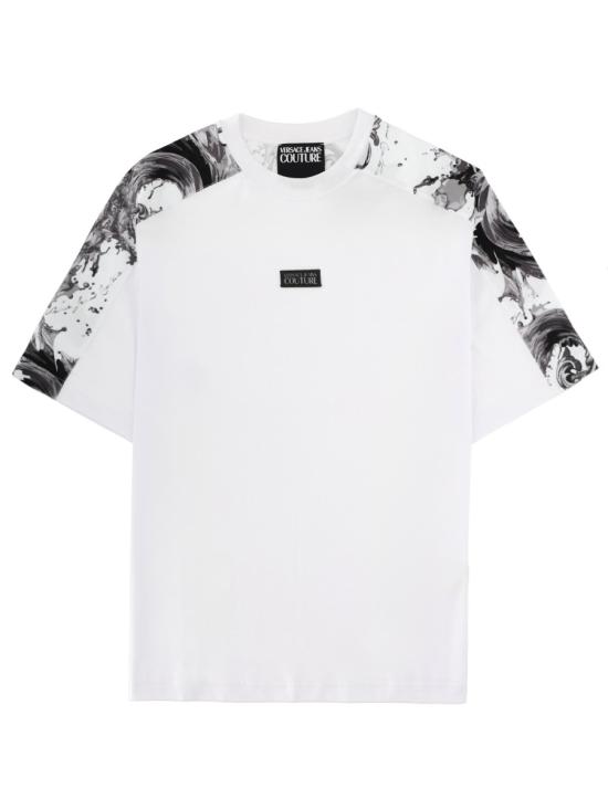 26SS 베르사체 반팔 티셔츠 80GAH610 JS543U22 WHITE