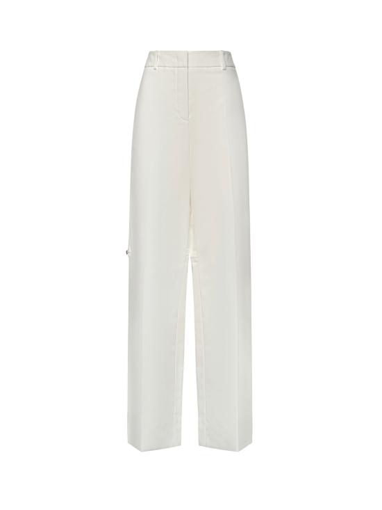 25FW 펜디 팬츠 FR6711 AW7QF0ZNM White