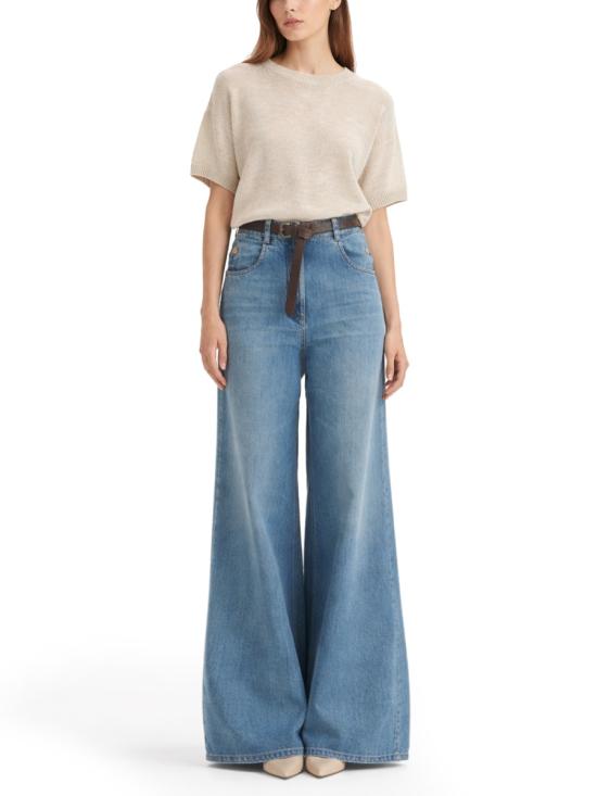 26SS 브루넬로 쿠치넬리 스웨터 M2I776860 C3590 IVORY - BRUNELLO CUCINELLI