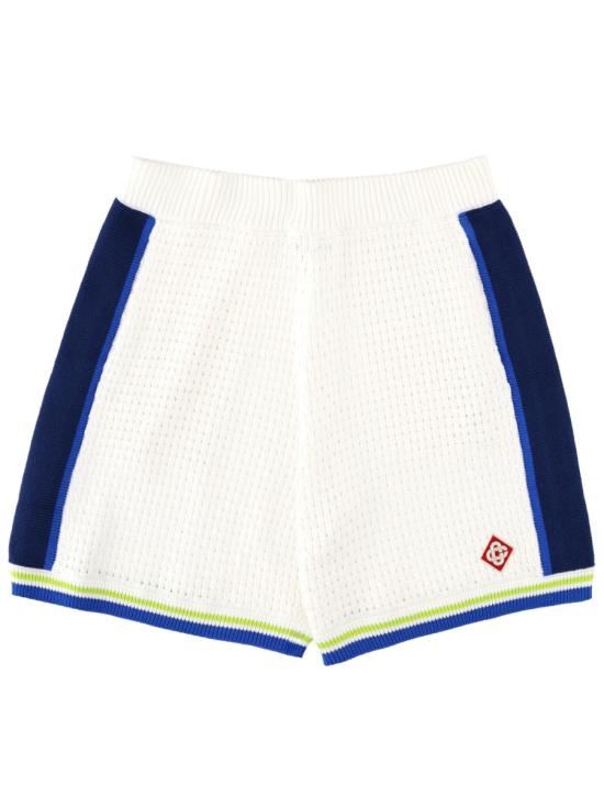 26SS 카사블랑카 숏팬츠 M SS26 KW 1311 01WHITE BLUE
