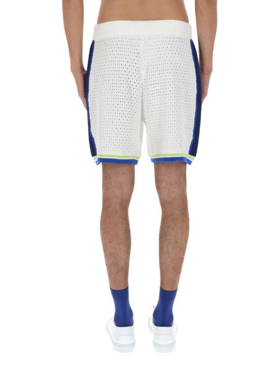 26SS 카사블랑카 숏팬츠 M SS26 KW 1311 01WHITE BLUE - CASABLANCA