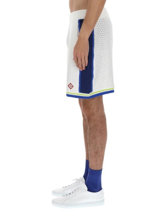 26SS 카사블랑카 숏팬츠 M SS26 KW 1311 01WHITE BLUE - CASABLANCA