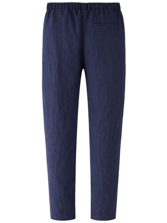 26SS 엠포리오 아르마니 스트레이트 팬츠 EM004672 TE10410UB094 BLUE - EMPORIO ARMANI