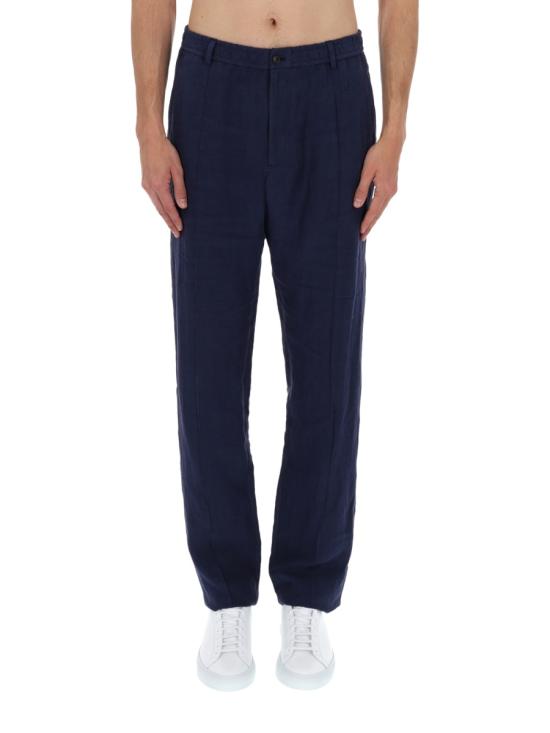 26SS 엠포리오 아르마니 스트레이트 팬츠 EM004672 TE10410UB094 BLUE - EMPORIO ARMANI