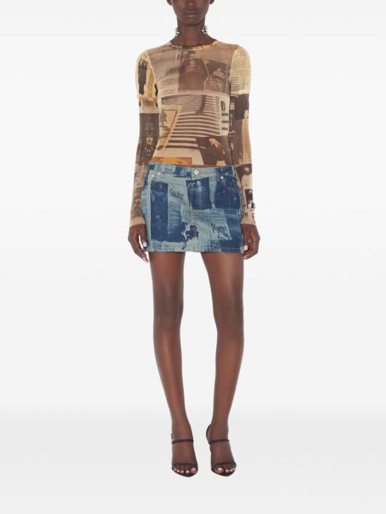 26SS 장 폴 고티에 긴팔 티셔츠 TO416M013P 030830 Beige - JEAN PAUL GAULTIER