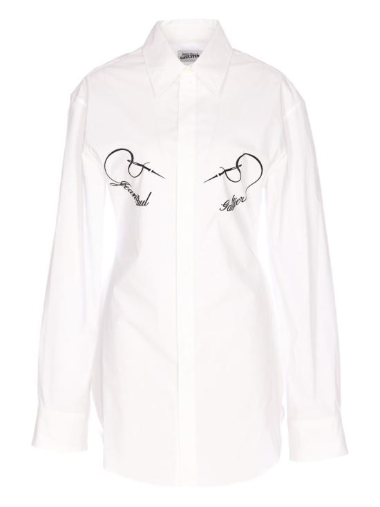 26SS 장 폴 고티에 셔츠 ST050C071 0100 White