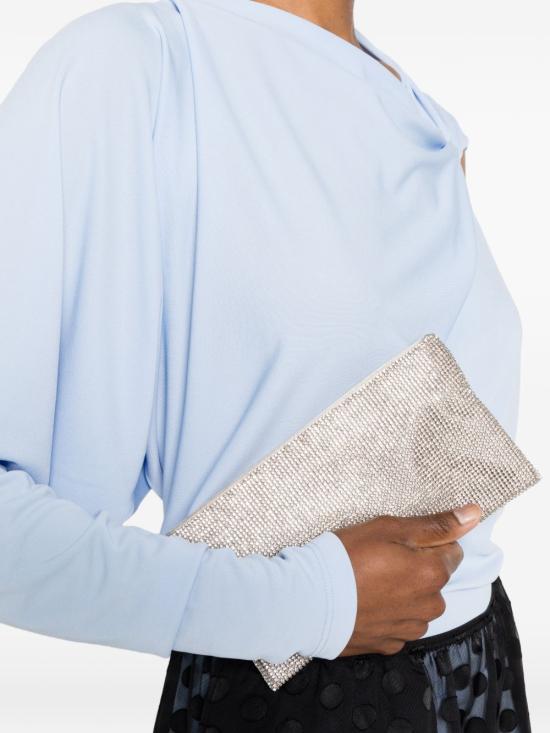 26SS 베네데따부르치케스 클러치/파우치 0015019 YOURBESTFRIEND Silver - BENEDETTA BRUZZICHES