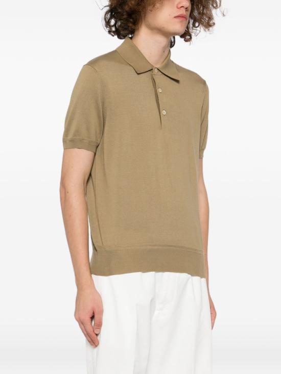 26SS 톰포드 폴로 티셔츠 KPS035YMC040 JBV Military - TOMFORD