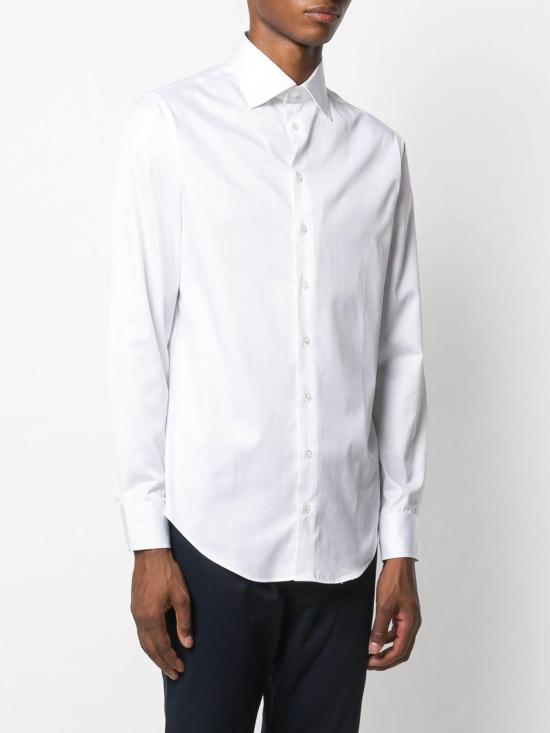 26SS 조르지오 아르마니 셔츠 8CGCCZMCTZ064U0BN White - GIORGIO ARMANI