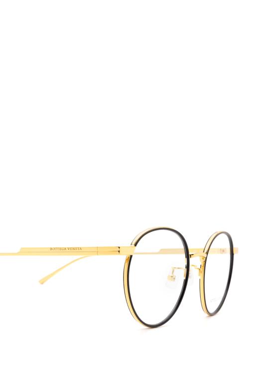 26FW 보테가베네타 안경 BV1017O 001 BLACK GOLD - BOTTEGA VENETA
