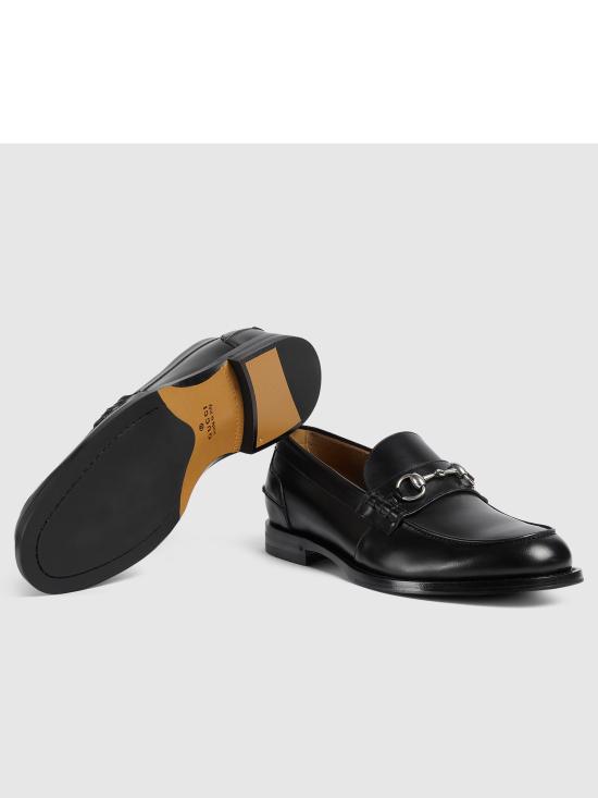 26SS 구찌 홀스빗 로퍼 851398AAFAR 1000 Black - GUCCI