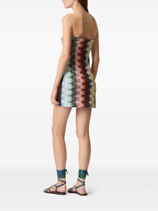 26SS 미소니 숏 원피스 DS26SG3XBR015J SMSNV MULTI - MISSONI