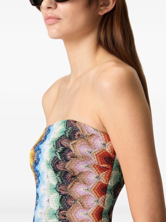 26SS 미소니 숏 원피스 DS26SG3XBR015J SMSNV MULTI - MISSONI