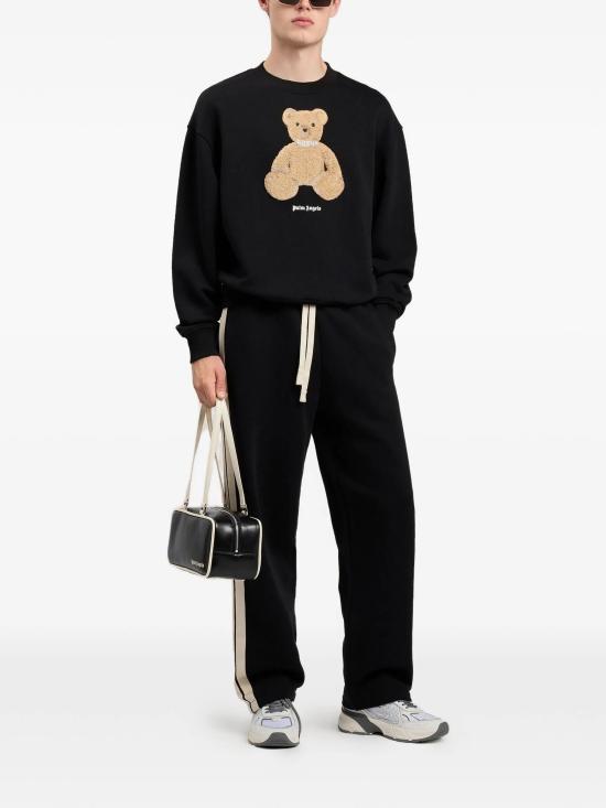 26SS 팜앤젤스 긴팔 티셔츠 PMBA08HS26FLE009 1060 BLACK BROWN - PALM ANGELS